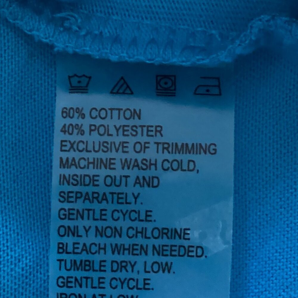 Carroll Reed Women's Blue T-Shirt Top Size S/P Square Neckline Stretchy - Picture 6 of 6